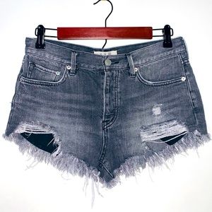 We The Free Free People Cut Off Jean Shorts